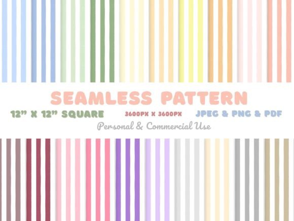 Download Pastel Stripes Seamless Pattern - Pastel stripes Collection
